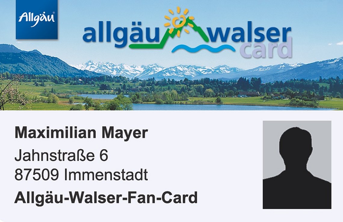 Die Allgäu-Walser-FAN-Card